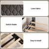 Upholstered Platform Bed Frame with Adjustable Headboard – Heavy-Duty, Noise-Free, No Box Spring Needed - 4 of 4