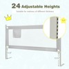 Infans 69.5" Bed Rails for Toddlers Vertical Lifting Baby Bed Rail Guard with Lock Grey - 4 of 4