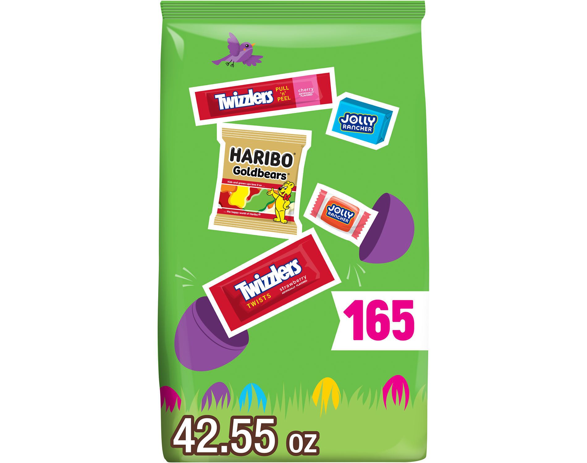 Assorted Fruit Flavored Easter Candy Bag - 42.55oz/165pc
