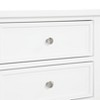 Sapphtopaz Modern Nightstand with 3 Drawers French Dovetail Bedside Table with Nickel Pulls & Tapered Legs Night Stand for Bedroom, Living Room - 2 of 4