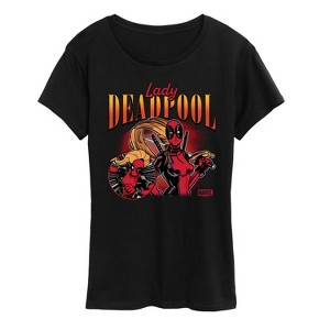 Women's - Marvel - Lady Deadpool Short Sleeve Graphic T-Shirt - 1 of 4