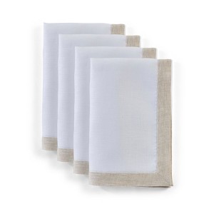 Solino Home Linen Dinner Napkins | Classic - 1 of 4
