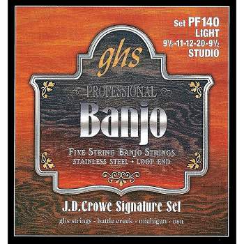 GHS J. D. Crowe Studio Signature 5-String Banjo Strings Light