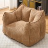 Aukfa Bean Bag Sofa Chair - Ultra-Comfortable Square Lazy Chair for Adults, Soft Premium Fabric for Living Room, Bedroom & Game Room - 4 of 4