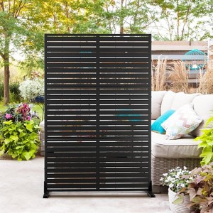 FENCY Outdoor Privacy Screen Freestanding - 1 of 4