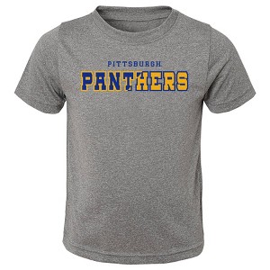 NCAA Pitt Panthers Boys' Heather Gray Poly T-Shirt - 1 of 1