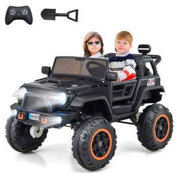 Costway 24V 2 Seater Kids Ride on Truck 2WD/4WD Battery Powered Vehicle Toddler Powerful Car with Remote Control