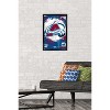 Trends International NHL Colorado Avalanche - Maximalist Logo 23 Framed Wall Poster Prints - 2 of 4