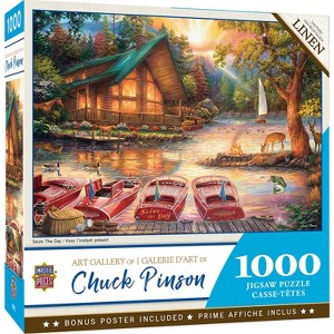 MasterPieces Inc Chuck Pinson Seize the Day 1000 Piece Linen Jigsaw Puzzle - 1 of 4