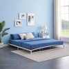 homfan Bed Frame Low Profile, Metal Platform Bed Frame, Mattress Foundation, No Box Spring Needed - 4 of 4