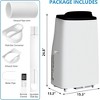 14000 BTU Portable Air Conditioner, 4-In-1 Quiet Portable AC Unit Up to 750 Sq. Ft - 2 of 4