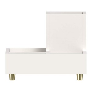 U Brands Juliet 4-Compartment Pine Wood Cup White/Gold (5217U00-12) - 1 of 1