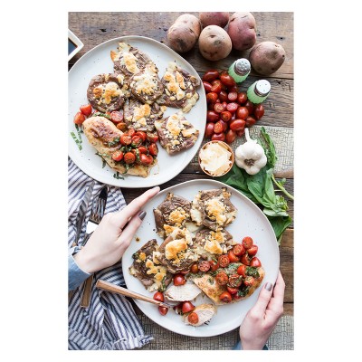  Local Crate Mozzarella Chicken with Bruschetta & Roasted Parmesan Potatoes Meal Kit - 36.6oz - Serves 2 