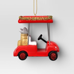 Christmas Golf Cart Ornament - Wondershop™ - 1 of 3