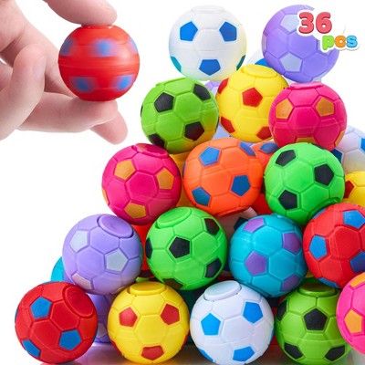 Syncfun 36 Pack Soccer Fidget Spinners, Kids Soccer Party Favors Fidget ...