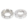 Unique Bargains Bicycle Wheel Spoke Wrench 8 Hole Repair Tool Silver Tone 0.15" 3pcs - 4 of 4