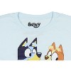 Bluey Girl's Dancing Bluey Bingo Kids Crewneck Short Sleeve T-Shirt - 3 of 3