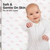 KeaBabies 2pk Isla Fitted Crib Sheets for Boys, Girls, Baby Crib Sheet, Fits Standard Nursery Crib Mattresses - 3 of 4