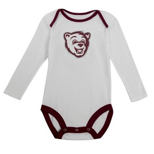 NCAA Montana Grizzlies Infant Boys' 2pk Long Sleeve Bodysuit - 1 of 4