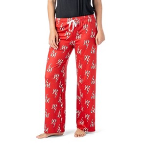 Hello Mello Women's Holiday Lounge Pants Pajama Bottoms - 1 of 4