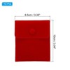Unique Bargains Portable Microfiber Velvet Soft Jewelry Pouches 12 Pcs - 2 of 4