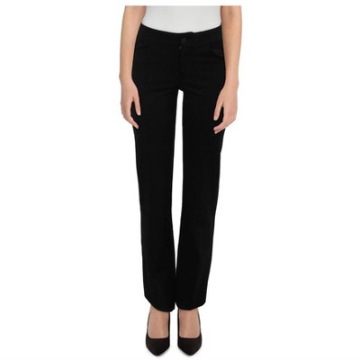 Anne Klein Womens Compression Casual Trouser Pants