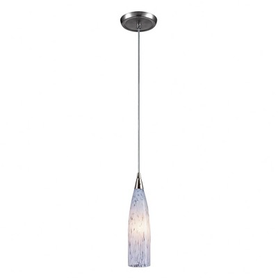 Elk Home Lungo 1 - Light Pendant in  Satin Nickel