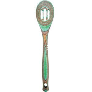 Island Bamboo Pakkawood 12-Inch Slotted Spoon - 1 of 1