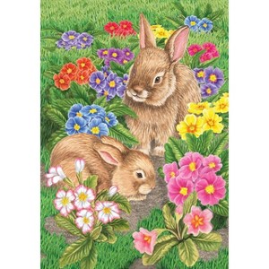 Briarwood Lane Spring Garden Flag 12x18 For Outdoor Bunny Friends Easter For Spring Garden Flag Flags For Outside - 1 of 4
