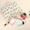 Unique Bargains Women's Floral Large Capacity Makeup Bag - 4 of 4