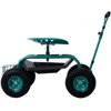 VisioGear Rolling Garden Scooter, Garden Cart Seat with Wheels and Tool Tray, 360 Swivel Seat, Green, 42.5"*17.7"*22.4" - 4 of 4
