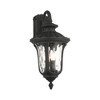 Livex Lighting Oxford 3 - Light Wall Light in  Textured Black - 3 of 4
