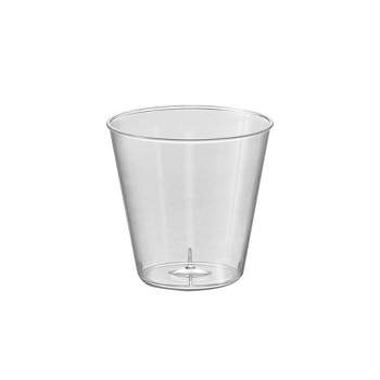True Slam Tall Glass Shot Glasses, Prinked Half Oz. Measurements For  Cocktails, Bar Accessory Cups, Party Shot Cups, 4oz : Target