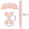 Unique Bargains Paper Reusable Streamers Party Wedding Backdrop Hanging Decoration Four-Leaf Garlands 6 Pcs - 2 of 4