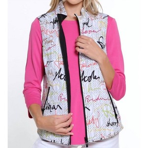 Women's Just Say It Vest - Multiples - 1 of 4