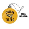 Towson University Tigers Acrylic Christmas Tree Holiday Ornament - 3 of 4