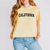 Simply Sage Market Women's California Arched Short Sleeve Relaxed Fit Cropped Graphic Tee - 2 of 3