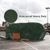 Onarway Poly Tarp 2 Pack 6x8 Ft – 6Mil Green Waterproof Tarpaulin with Grommets, UV Resistant Heavy Duty Cover for Camping, Boat, Pool, Roof & Outdoor - 2 of 4