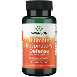 Swanson Ultimate Respiratory Defense with Nac and Quercetin 60 Veg Capsules. - 1 of 2