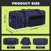 Generic Heavy Duty Equipment Bag  Large Duffle for Hockey Gear, Football Pads & Helmet - 3 of 4