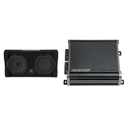 thumbnail image 2 of Kicker Comp RT Series 48TCWRT102 - Single 10" Sealed Subwoofer Enclosure With Dual 2-Ohm Voice Coils (150W RMS) 2 of 3
