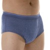 Wearever Incontinence Underwear for Men - Reusable & Washable Men's Bladder Control Briefs with Maximum Absorbency - 4 of 4