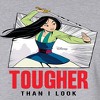 Women's - Disney - Tougher Than I Look Cropped Graphic T-Shirt - 2 of 4
