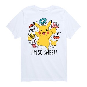 Boys' - Pokémon - I'm So Sweet Short Sleeve Graphic T-Shirt - 1 of 4