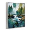 Stupell Industries Woodland Creek Painting Black Framed Giclee Art - 3 of 4