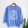 Yale New Haven Oval - Women's Garment Dyed Graphic Sweatshirt - 3 of 4