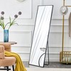 KTMBDW Full Length Mirror, Floor Mirror with Aluminum Alloy Thin Frame,Free Standing or Wall-Mounted Mirrors for Living Room - 3 of 4