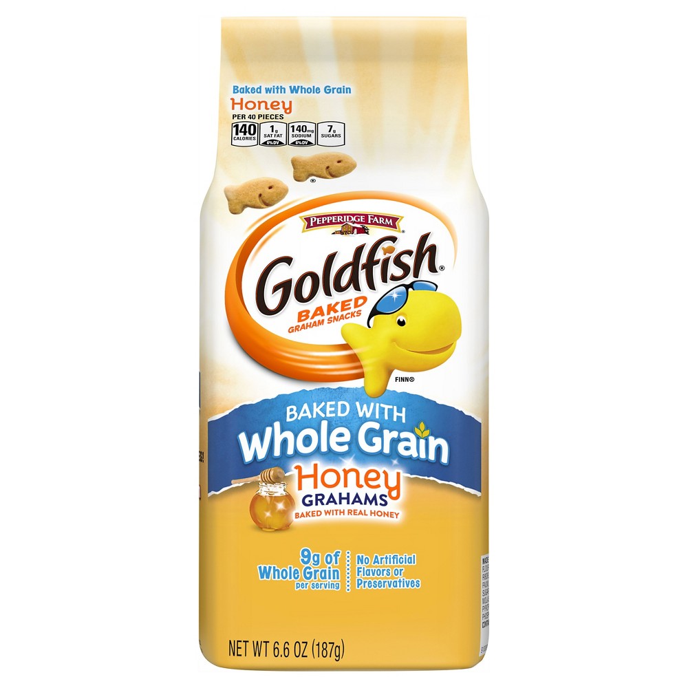 UPC 014100045908 product image for Pepperidge Farm Goldfish Whole Grain Honey Snacks - 6.6oz | upcitemdb.com