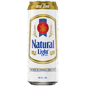 Natural Light Beer - 25 fl oz Can - 1 of 4