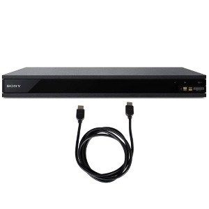 Sony 4K UHD Blu-ray Player with HDR and Dolby Atmos & HDMI Cable - 1 of 4